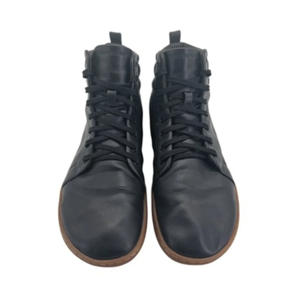 FEELGROUNDS Shoes Mens Size 14 Black Synthetic High Top Barefoot Casual Sneakers